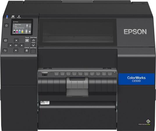 EPSON C6500PE 8IN WIDE PEELER COLOUR LABEL PRINTER                    IN PRNT