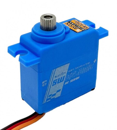 Savox SW 0250MG Plus Servo 5Kg 0,11s Metal Gear WP Mini Savox SW 0250MG Plus Servo 5Kg 0,11s Metal Gear WP Mini