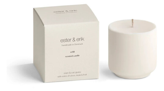 Refill ester & erik duftlys Mint & cut grass
