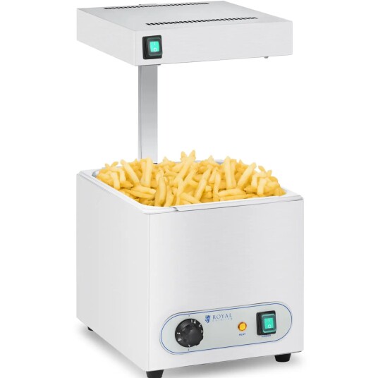 Royal Catering Pommes-frites-varmer med varmebro  850 W 10010339
