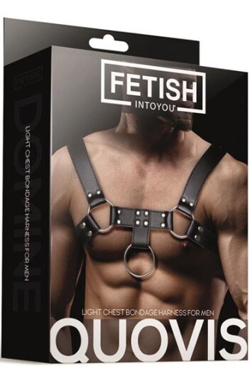 Fetish Quovis Light Chest Bondage Harness Fetish Quovis Light Chest Bondage Harness
