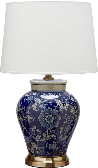 PR Home Bordlampe Fang Hong Blå Bordlamper