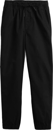 GAP Kids Uniform Relaxed Joggers From The Gap Collection TRUE BLACK V2 164/176