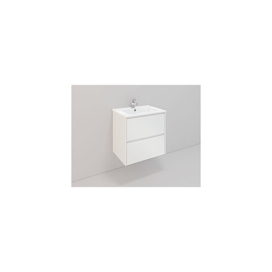 Noro Lifestyle 600 møbelpakke 600 mm m/lav servant Hvit Matt