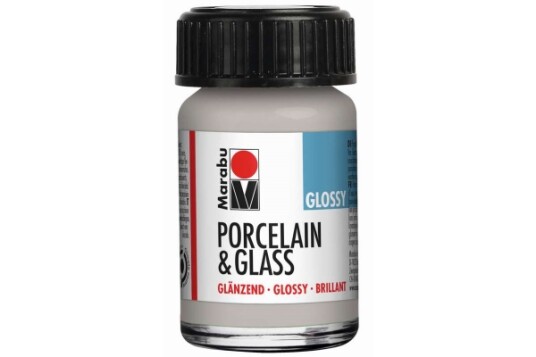 Hobby2You Porcelain & Glass Glossy 15Ml Metallic Silver 782