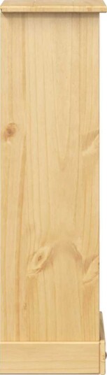 Bokhylle Corona 46x29x100 cm heltre furu