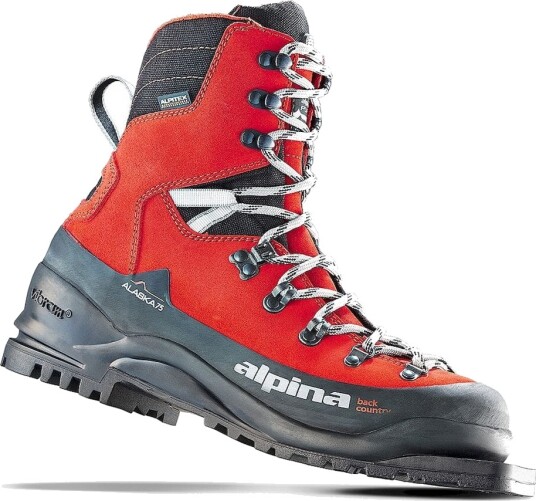 Alpina Alaska 75Mm 24/25 Orange/Sort 44