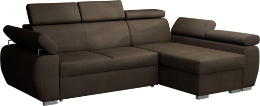 Boston Hjørnesofa Høyre Brun
