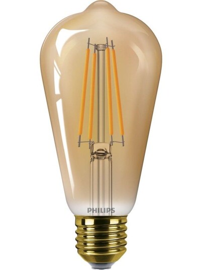 Philips LED-lyspære Edison 3,1W (25W) Flame E27 Philips LED-lyspære Edison 3,1W (25W) Flame E27