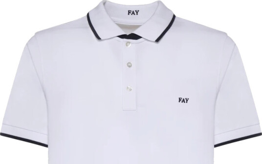Fay Herre Topper Hvit L,