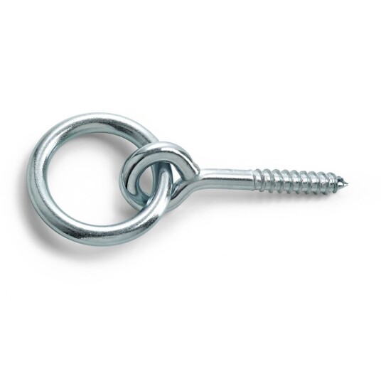 Habo Øyebolt Med Ring 10x75 Tregj Elf Sb Forankring Med Ring Tregjenger