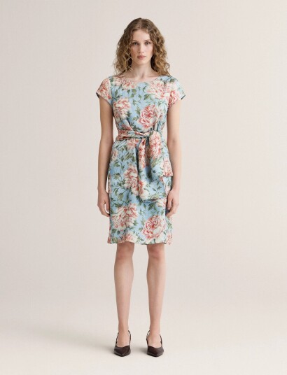 Newhouse Klara Rose Dress   Blue   38