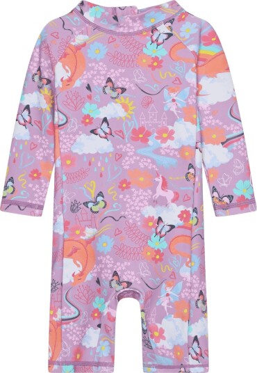 Color Kids Colorkids UV-drakt til småbarn, Lavender Mist (98) 98