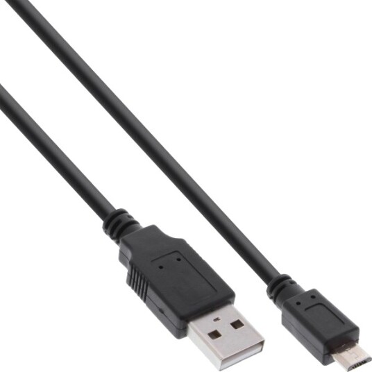 Inline 31720Q 2 M Usb A Micro Usb B Usb 2.0 Hankjønn/Hankjønn Sort