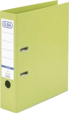 Elba Smart Pro Pp A4 Oppbevaring Fotoark Kartong Grønn Grå 5 Cm