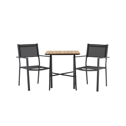 Cafégruppe Venture Home Holmbeck Bord med 2 Copacabana Stoler Cafégruppe Venture Home Holmbeck Bord med 2 Copacabana Stoler