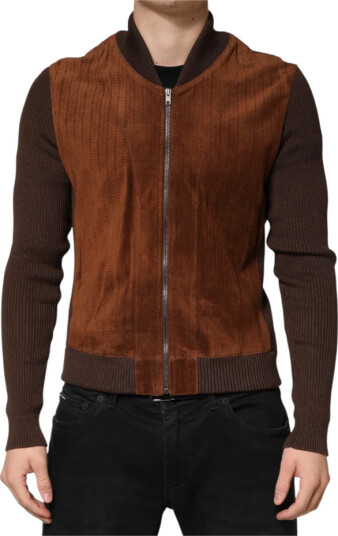 Dolce & Gabbana Herre Jakker Brun L, Dolce & Gabbana Herre Jakker Brun L,