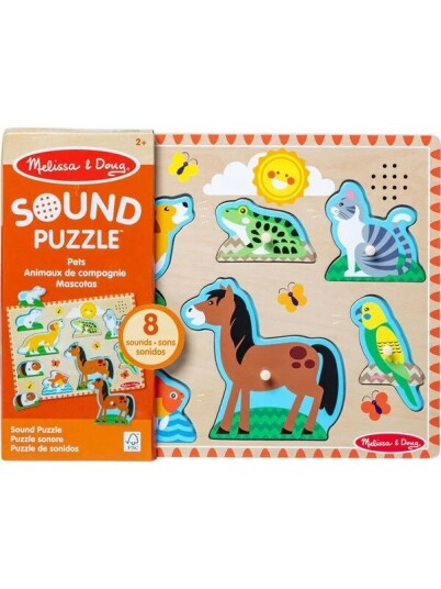 Melissa & Doug Sound Puzzle Pets Melissa & Doug Sound Puzzle Pets