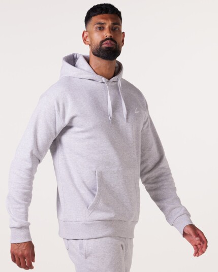 LEVITY Core Sweat Hoodie Grey Melange - L