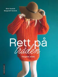 Rett på tråden: fargerik strikk, Pent brukt bok uten markeringer