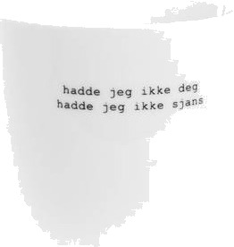 Sögne Home  Trygve Skaug krus sjans 30 cl hvit