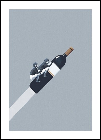 We ride until dawn Poster Plakat / 50x70cm