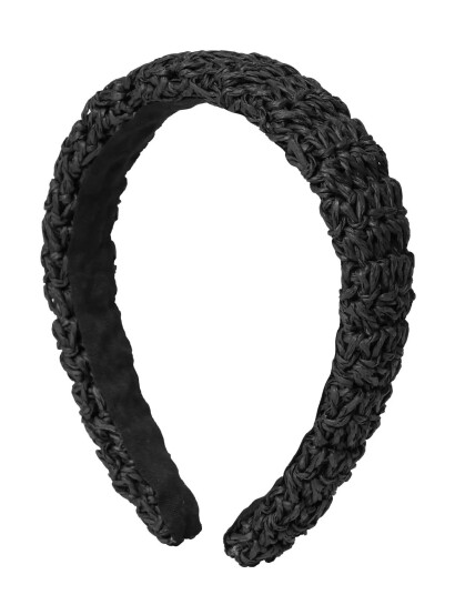 DAY ET Day Crochet Hair Band   Black   ONE SIZE