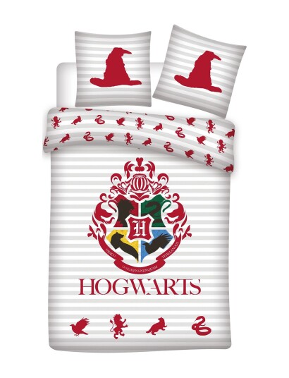 BrandMac Bed Linen Harry Potter Hp 006 - 140X200, 60X63 Cm - Multi/patterned - 140X200CM;60X63CM