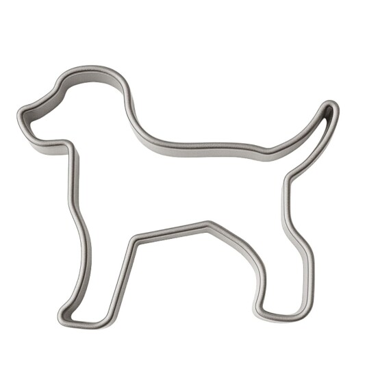 Pepperkakeform Hund  9,4 Cm 