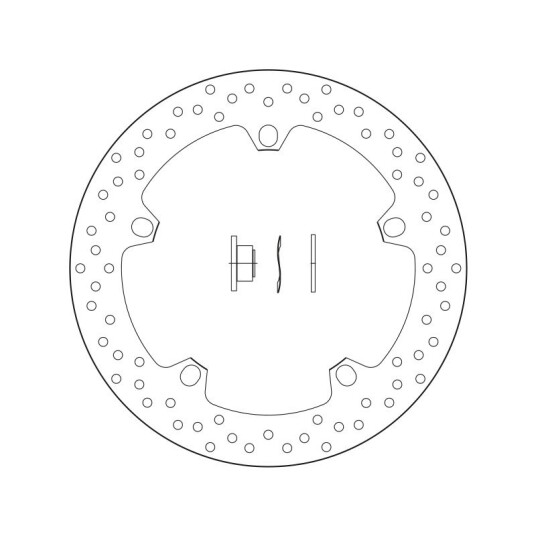 Bremseskive BREMBO 168B407D6