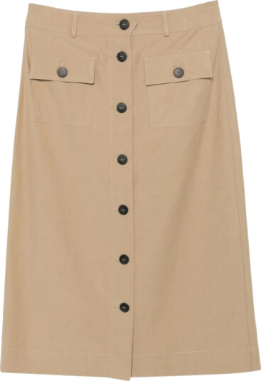 Liu Jo Dame Skjørt Beige S, Liu Jo Dame Skjørt Beige S,