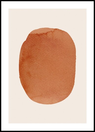 Orange Sun Plakat Plakat / 21x30cm Orange Sun Plakat Plakat / 21x30cm