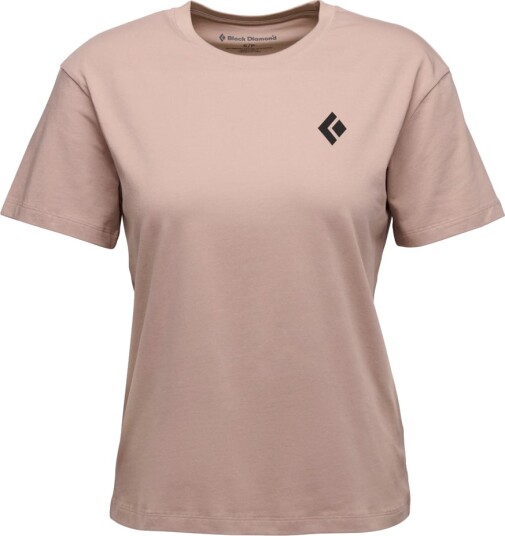Black Diamond W"s Equipment For Alpinist Ss Tee Pale Mauve