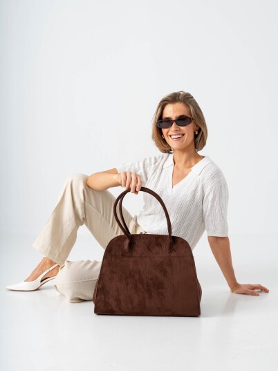 Roberto Rosso Lona Bag Brun ONE SIZE