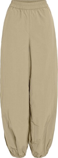 Vila Bukser Viselma Hw Balloon Pants Beige