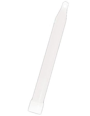 Hvit Glow Stick med Snor 15 cm