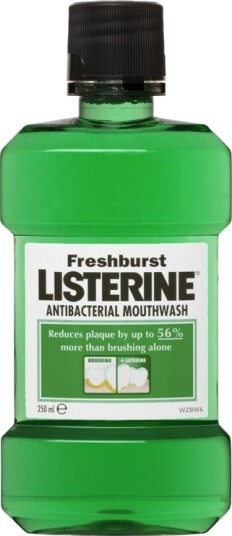 Listerine Fresh Burst Munnvann 250 ml. Listerine Fresh Burst Munnvann 250 ml.
