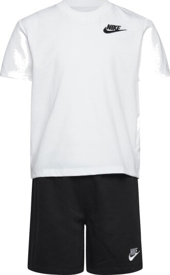 Nike Nkn Club Lbr Knit Short Set Black 116/122