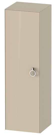 Duravit White Tulip Halvhøyskap 40x36x132 cm Taupe Høyglans