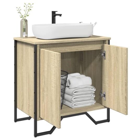 Servantskap sonoma eik 60x35x60 cm konstruert tre 8721102812231