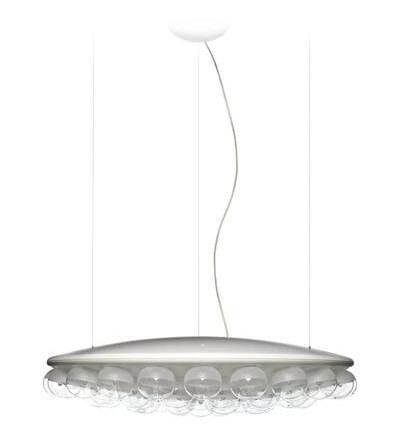 Moooi Prop Light Rund Taklampe Single Hvit Moooi Prop Light Rund Taklampe Single Hvit