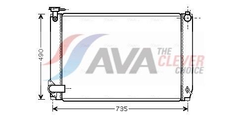 Radiator AVA Clever Choice TO2463 Radiator AVA Clever Choice TO2463