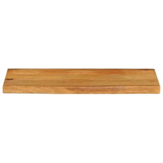 Bordplate med naturlig kant 70x30x2,5 cm heltre mango 370525 Bordplate med naturlig kant 70x30x2,5 cm heltre mango 370525