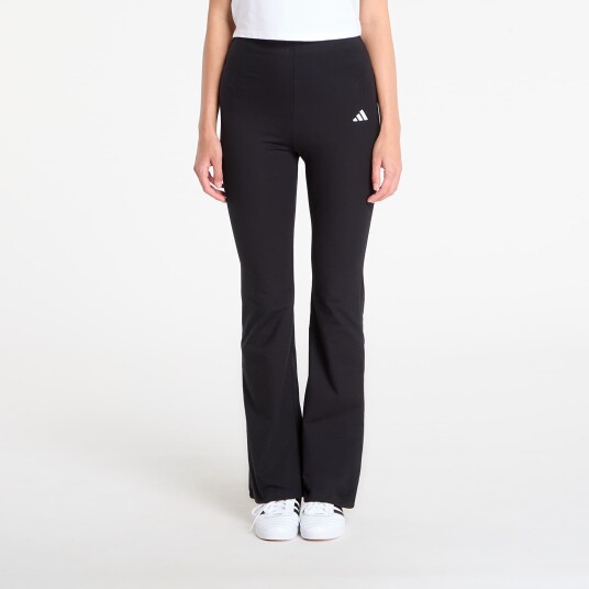 Adidas Essentials Small Logo Flared Leggings joggebukse dame Black M Adidas Essentials Small Logo Flared Leggings joggebukse dame Black M