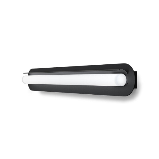 Royale vegglampe for baderom 80 cm 10W 3000 Kelvin Dimbar Svart Royale vegglampe for baderom 80 cm 10W 3000 Kelvin Dimbar Svart