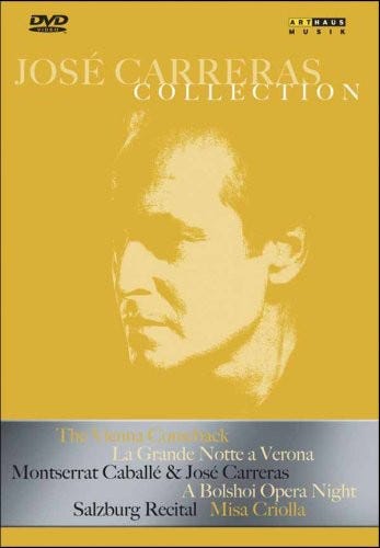 Jose Carreras Collection / Various DVD Jose Carreras Collection / Various DVD