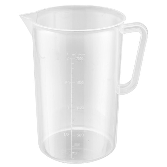 PULSIVA Målebeger Smart 2l 15x20.8 cm (ØxH) Transparent PULSIVA Målebeger Smart 2l 15x20.8 cm (ØxH) Transparent