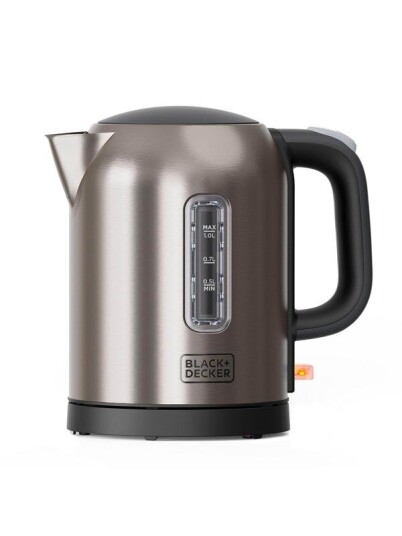 Black & Decker 2200W Vannkoker 1L Børstet Stål Ergonomisk Design Black & Decker 2200W Vannkoker 1L Børstet Stål Ergonomisk Design