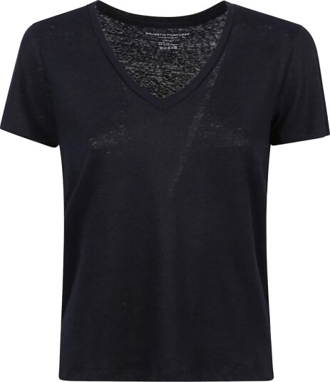 Majestic Filatures Dame Topper Blå M, Majestic Filatures Dame Topper Blå M,