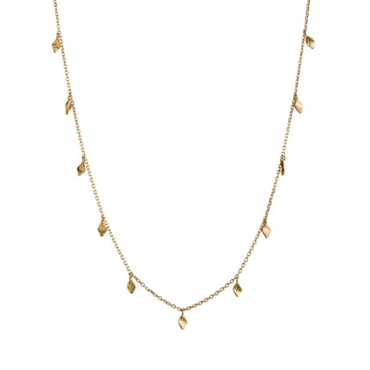 Stine A Jewelry Tout Petit Ile De L"Amour Necklace Forgylt Sølv Sterling 925 41 46 cm